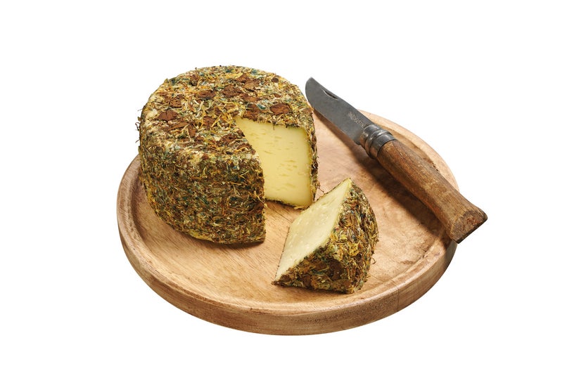Tomme aux fleurs