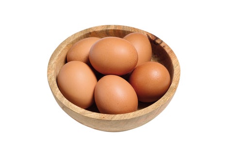 Oeuf moyen alveole sol