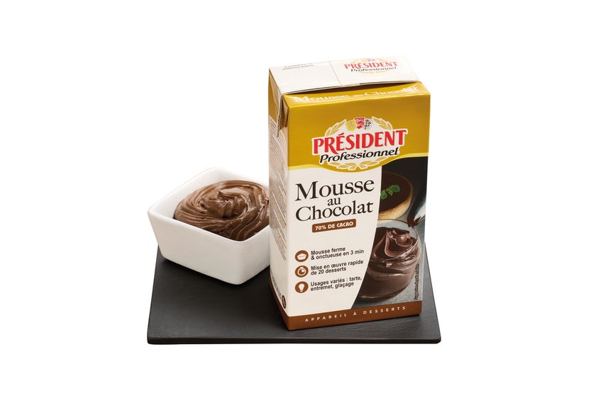 Bereiding voor pure chocolademousse