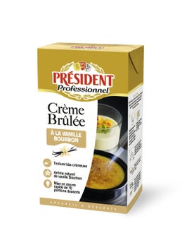Appareil à crème brûlée à la vanille Bourbon