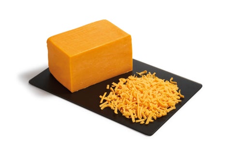 Cheddar rouge râpé