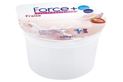 Spécialité laitière à la fraise