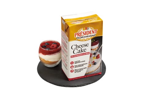 Préparation pour cheesecake